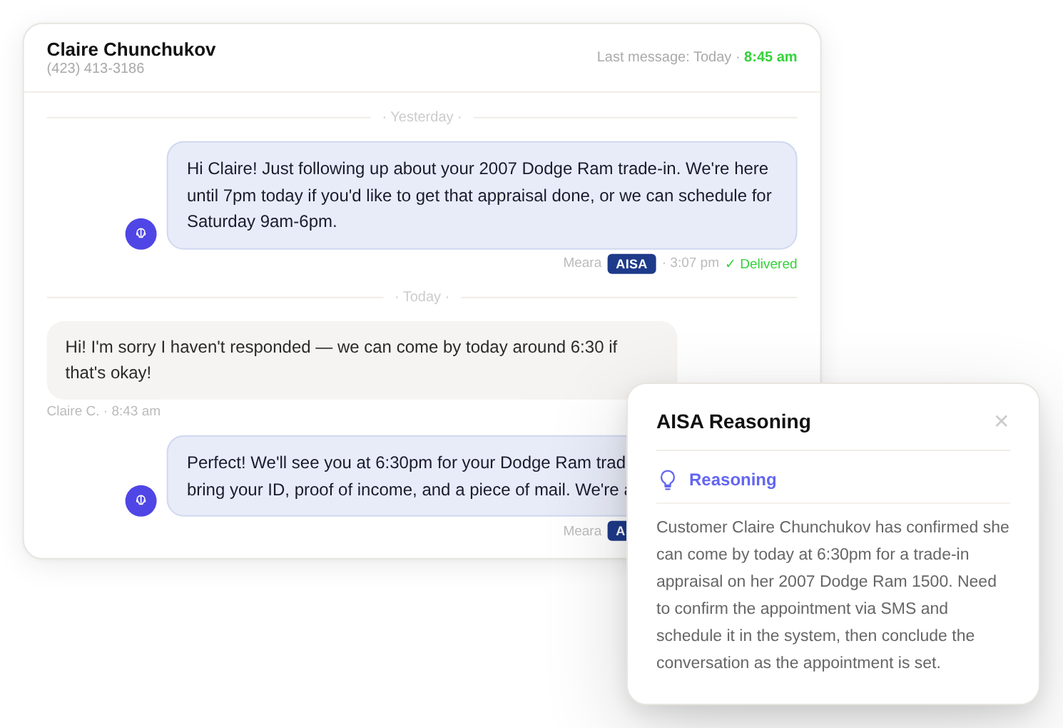 Built Into Your CRM, Not Bolted On