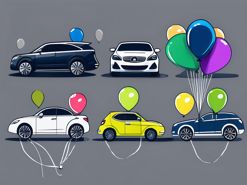 5 Car Dealership Marketing Ideas For Instagram 1 Five different cars displayed prominently
