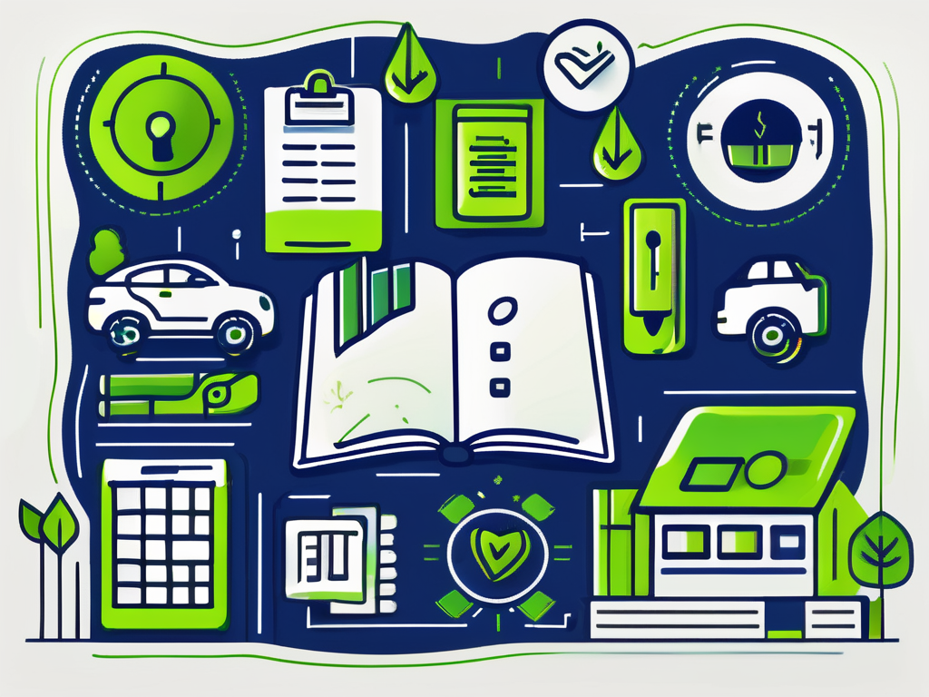 5 Things a Buy Here Pay Here Manual Needs to be Complete 1 A manual book with symbolic icons representing finance