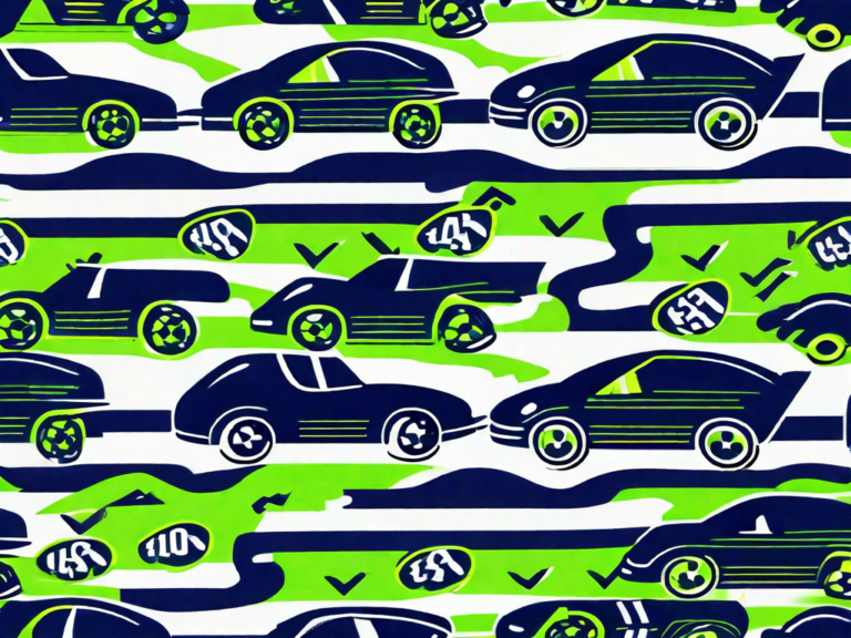 Accelerating Sales: The Ultimate Guide to Harnessing Auto Leads 9 A racecar speeding on a track